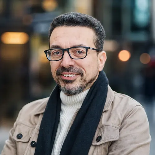 Ahmedo Elshorbgy portretas
